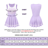 LFB Cheer Sissy Mini Dress - Lavender