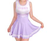 LFB Cheer Sissy Mini Dress - Lavender