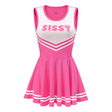 LFB Cheer Sissy Mini Dress - Rose