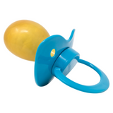 Adult Firm Sissy Latex Fixx Pacifier - Sky Blue