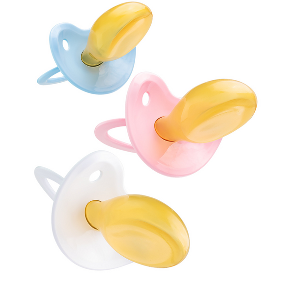 Latex Nipple Fixx Adult Size 10 Pacifier - Baby Blue