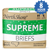 NorthShore Supreme Tab-style Briefs - Green