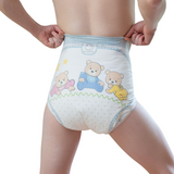 Lil Comforts Teddy Bums Cloth Backed Adult Diaper