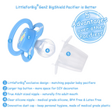 LFB Gen II Adult size Pacifier - Little Trunks