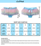 CutiePlusU Tutu  Bloomer - Rainbow/Blue