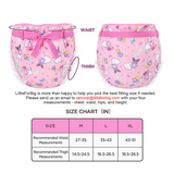 LFB Silky Ribbon Omutsu Diaper Cover - Usagi & Bella