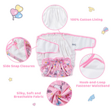 LFB Silky Ribbon Omutsu Diaper Cover - Usagi & Bella