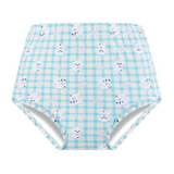 LOG One Size Diaper Cover - White Puppies