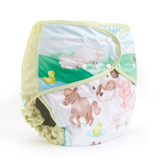Adult Diaper Wrap - Big Print Barnyard