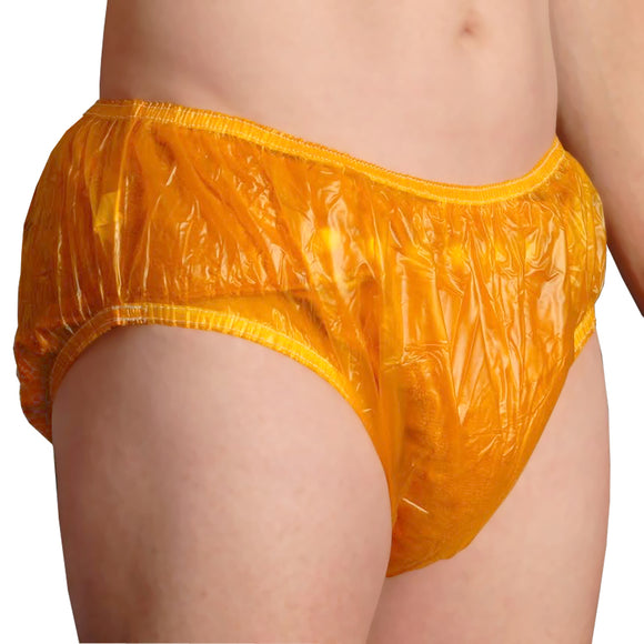 Plastic Pant - Bikini - Amber
