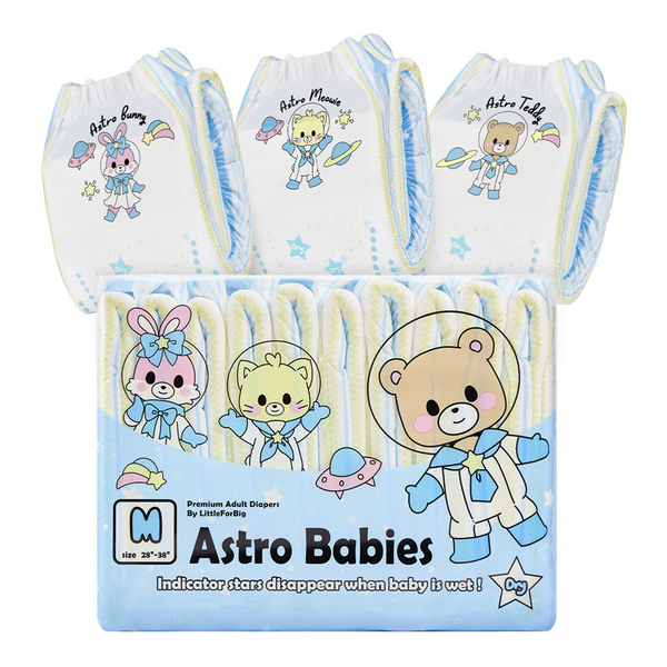 LFB Astro Babies Printed Adult Diapers – My Inner Baby LFB Astro Babies Printed Adult Diapers – My Inner Baby