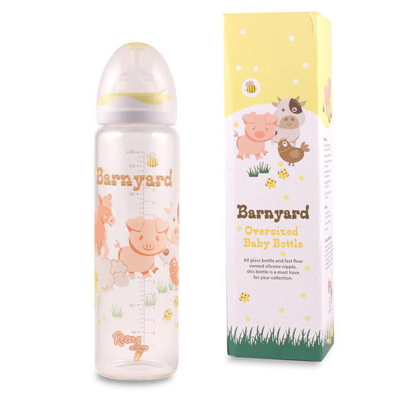 Oversized Adult Baby Bottle - Barnyard