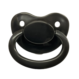 Adult Baby Size 6 Pacifier - Black