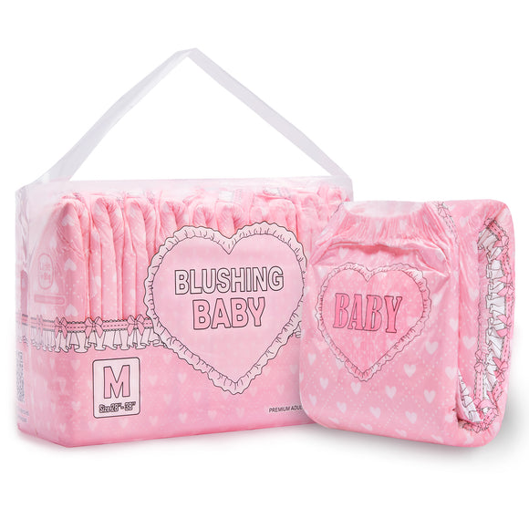 LFB Blushing Baby Printed Adult Diapers