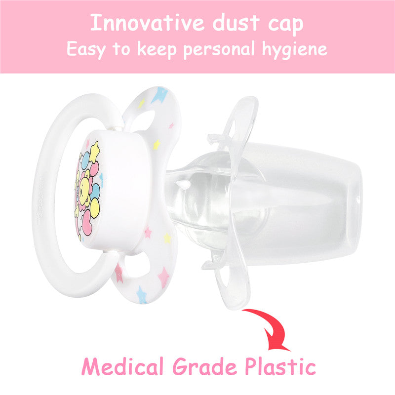 LFB Gen II Adult size Pacifier - Baby Cuties - Pink β My Inner Baby