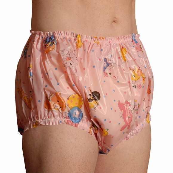 DryDayz Butterfly animal print plastic pull up pants for adults ABDL diaper  lovers and adult baby
