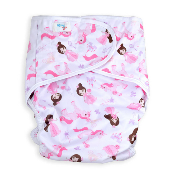 Adult Pocket Diaper - Princess Pink