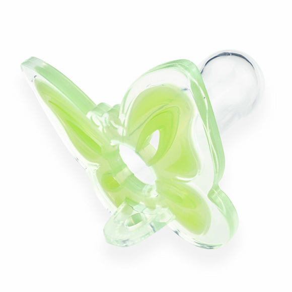 Enigma - Fully Silicone Adult Pacifier Novelty - Green Butterfly – My ...