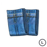 Fabine (Buntewindel) Adult dreamlike Jeans Diaper - Blue- Discontinued