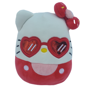 7" Squishmallow - Hello Kitty - Red