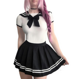 LFB Cosplay Magical Girls Skirt Set - Black