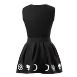 LFB Luna Bodysuit Skirt Set - Black