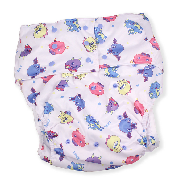 Adult Pocket Diaper - Lil Monsters