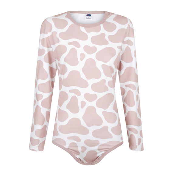 ODU Choccy Moo Long Sleeve Bodysuit