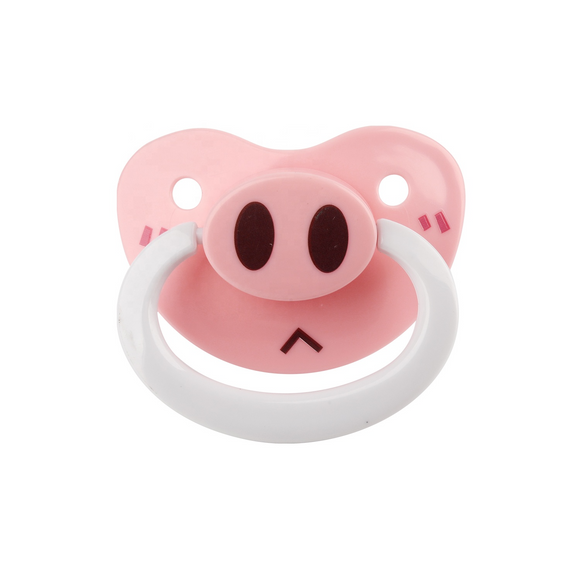 Adult Baby Size 6 Pacifier - Piggy
