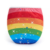 Adult Diaper Wrap - Rainbow Star