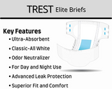 Trest Elite Briefs - White