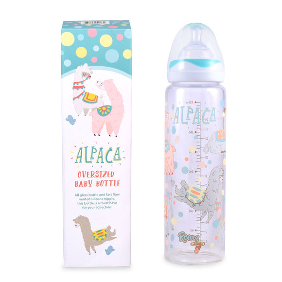Oversized Adult Baby Bottle - Alpaca
