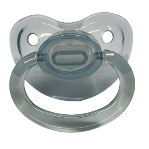 Adult Baby Size 6 Pacifier - Clear Blue