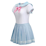 LFB Cosplay Magical Girls Skirt Set - Blue & Pink