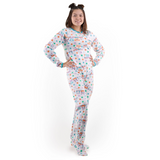 Rearz Zippered Critter Caboose Footed Jammies
