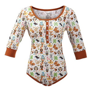 LFB Forest Animals Bodysuit