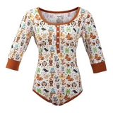 LFB Forest Animals Bodysuit