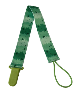 ODU Pacifier Clip - Green Abstract