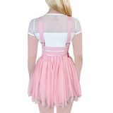 LFB Heartbreaker Jumperskirt Overall Skirt - Pink
