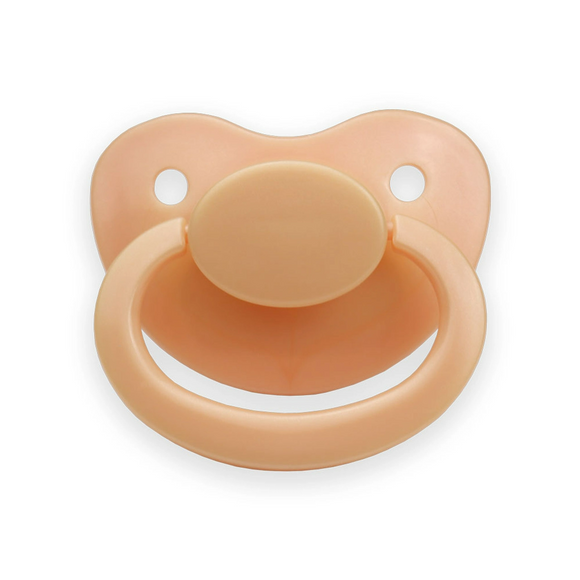 Adult Baby Size 6 Pacifier - Pearly Peach