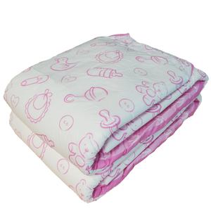 LFB Nursery Printed Adult Diapers - Pink