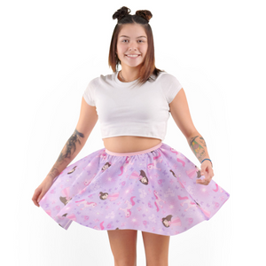 Rearz Princess Pink Mini Skater Skirt