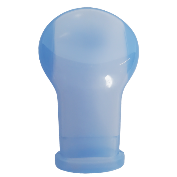 Replacement Silicone Adult Pacifier Teat - Blue