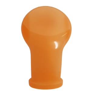 Replacement Silicone Adult Pacifier Teat - Orange