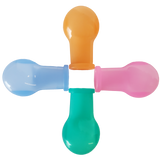 Replacement Silicone Adult Pacifier Teat - Blue, Green, Pink & Orange