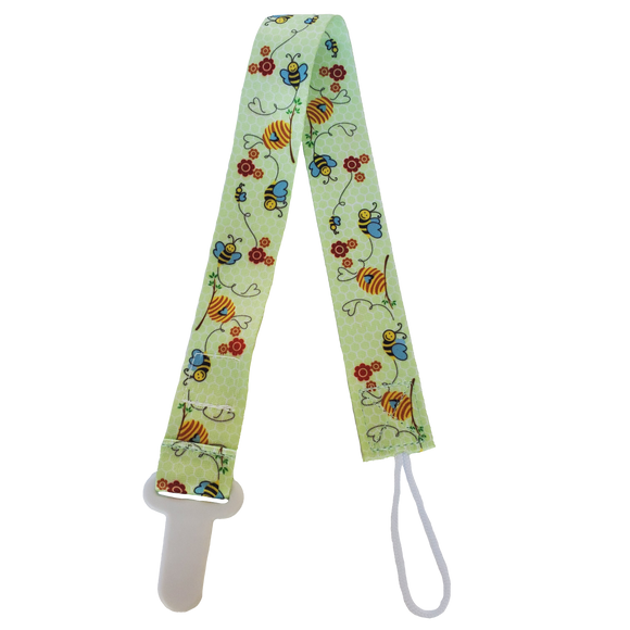 Pacifier Clip - Bees