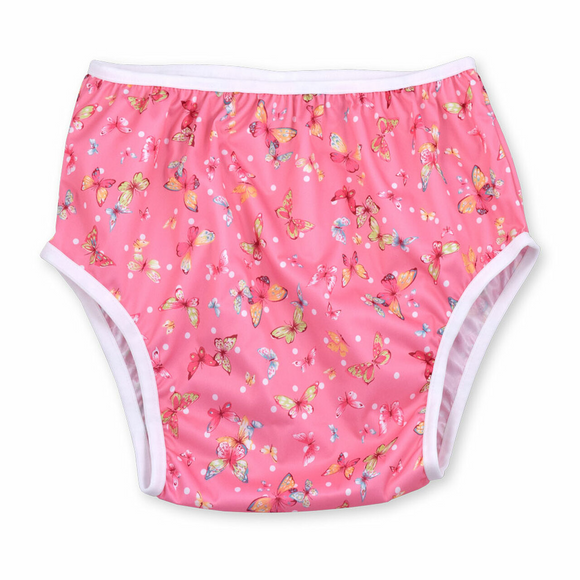Waterproof Silence Pants - Pink Butterflies