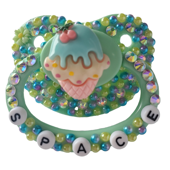 Adult Baby Size 6 Pacifier - Space