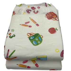 Bambino Skooldoodle All Over Print Adult Diapers
