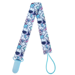 ODU Pacifier Clip - Sleepover Stuffies - White